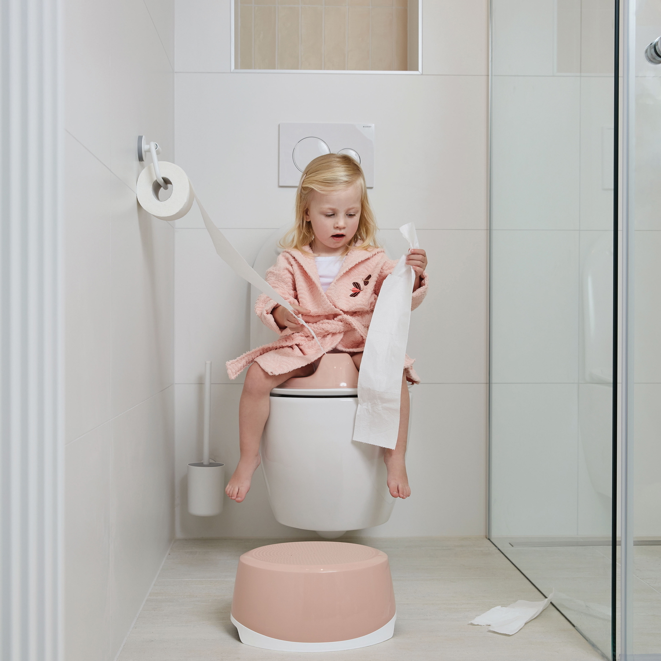 Toilettensitz De Luxe Fabulous Pale Pink #2