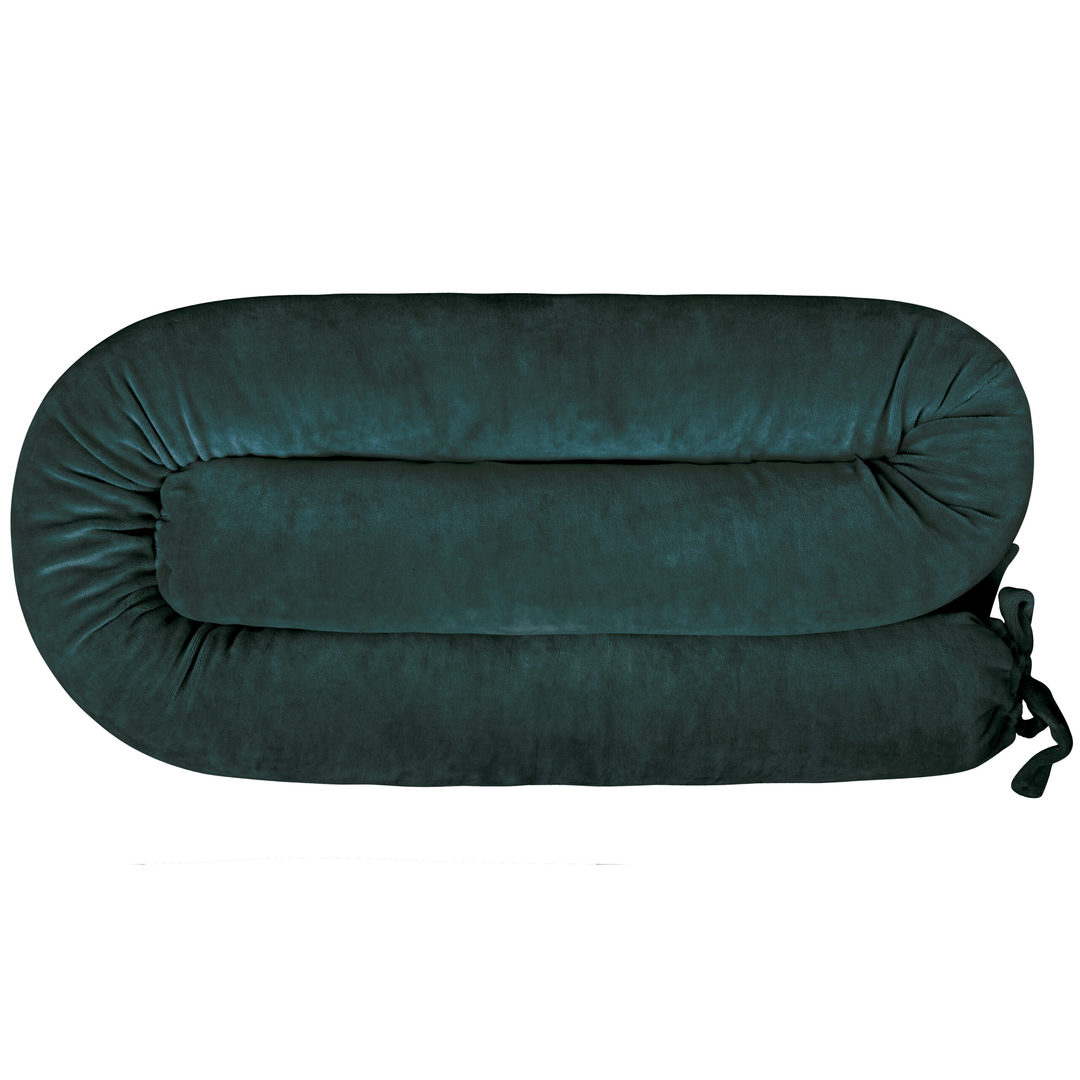 Nestchenrolle Samt Petrol