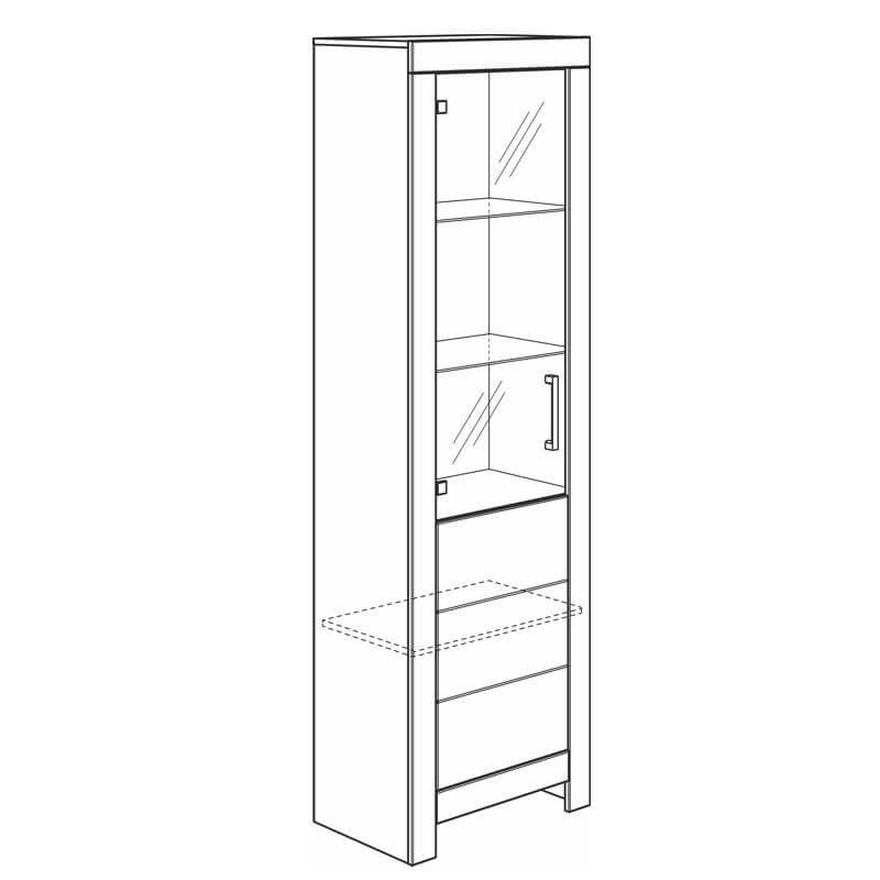 Vitrine Fiona Türanschlag Links 4