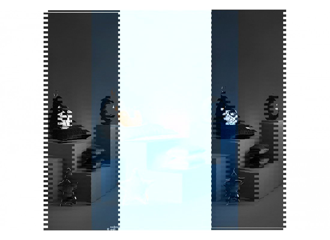 Sitzsack Essaouira Velvet Nachtblau 4