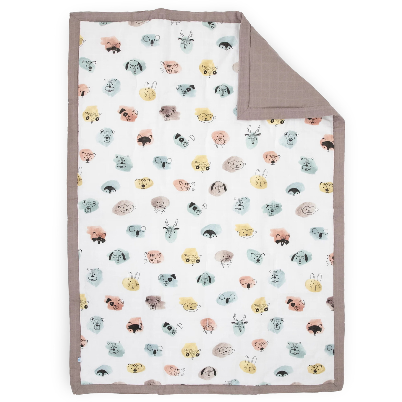 Decke Watercolor Critters 1