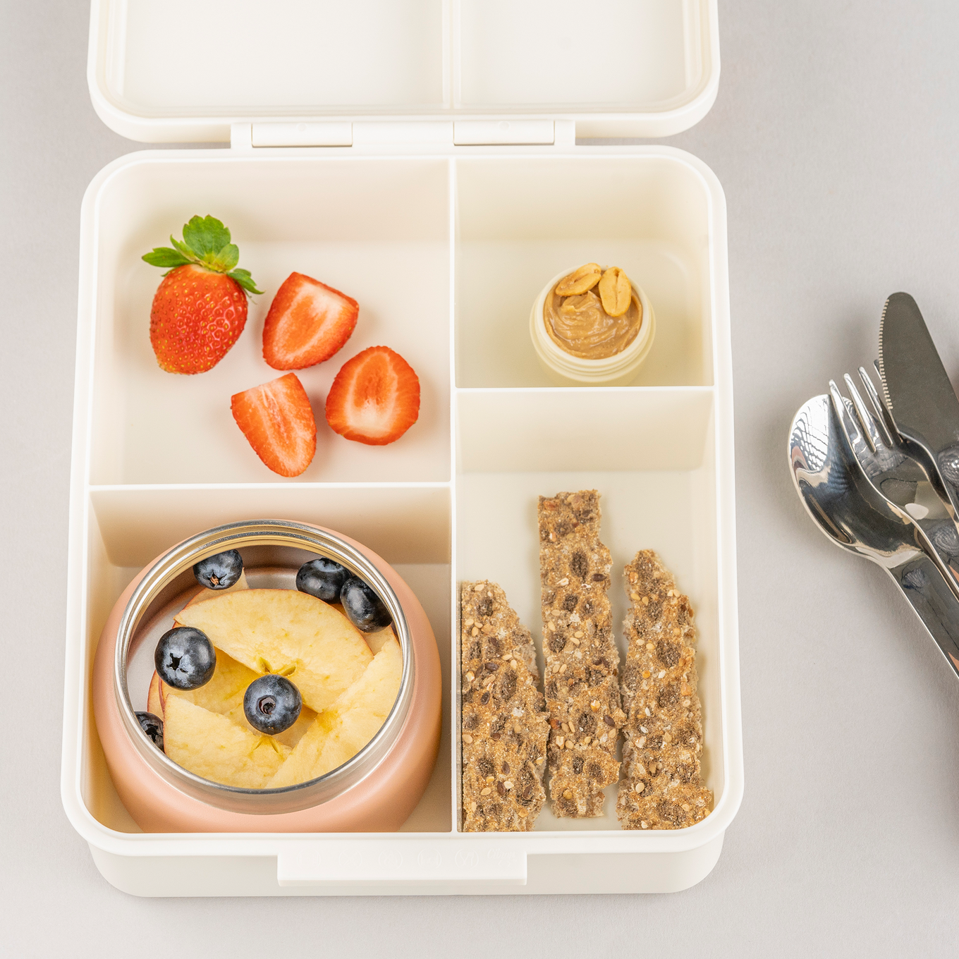 Lunchbox Cherry mit Hot Food Jar 6