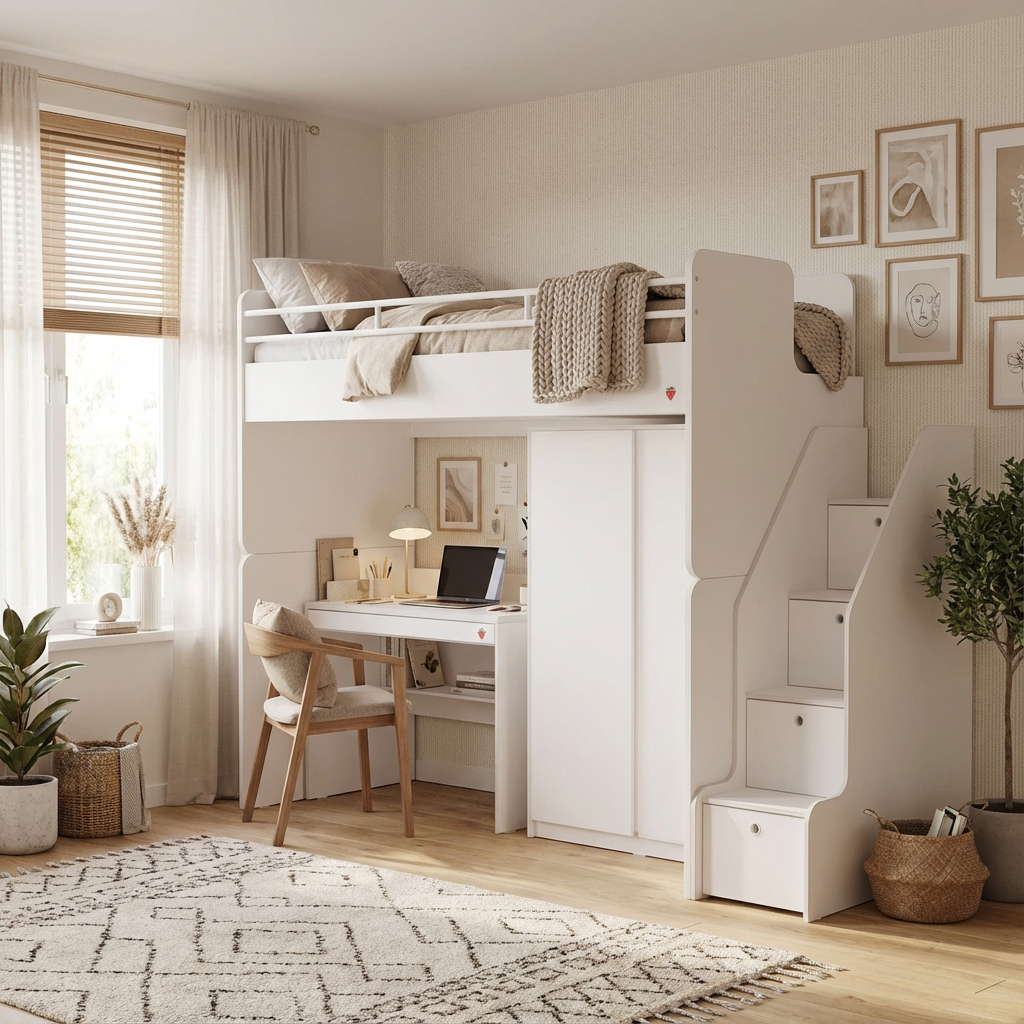 Treppe Studio für Etagenbett 4