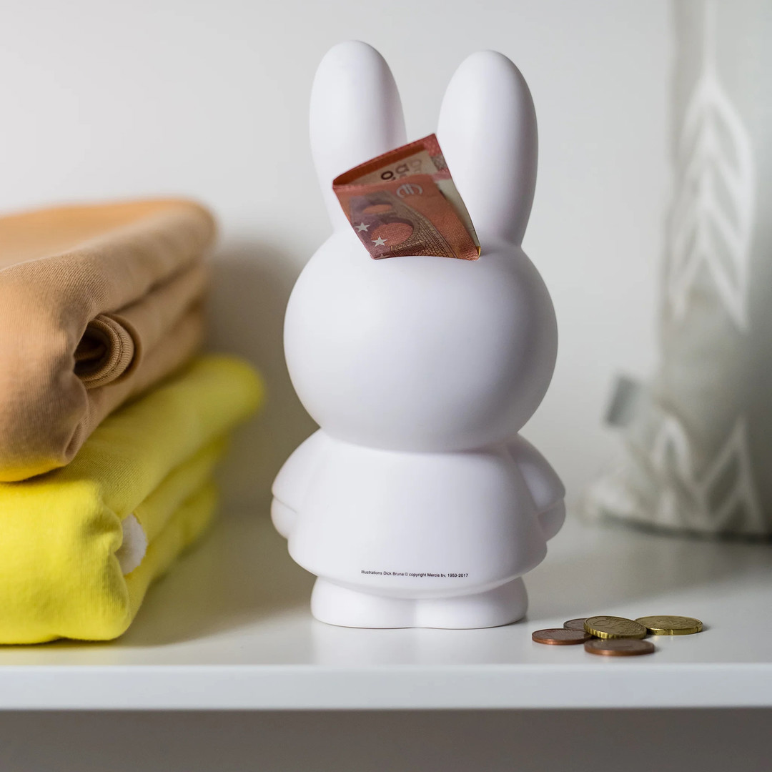 Spardose Miffy Weiss Medium 3