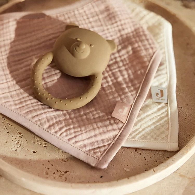 Lätzchen Bandana Hydrophil 2er Set Wild Rose 2