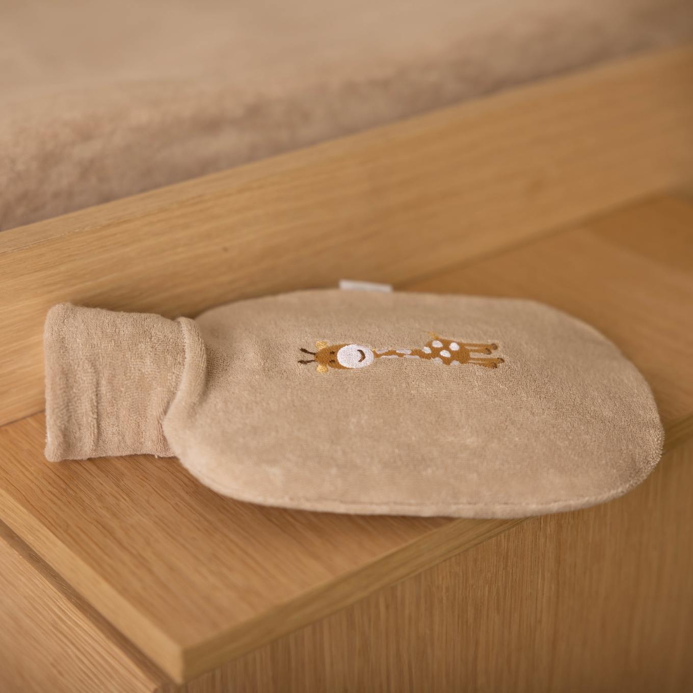 Gummibettflasche mit Frotteeüberzug Steppe #2