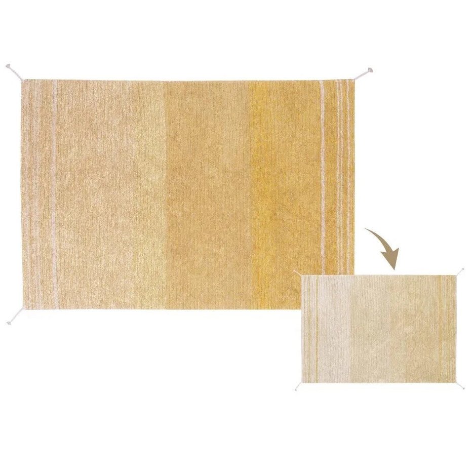 Wendeteppich Twin Amber, L 1