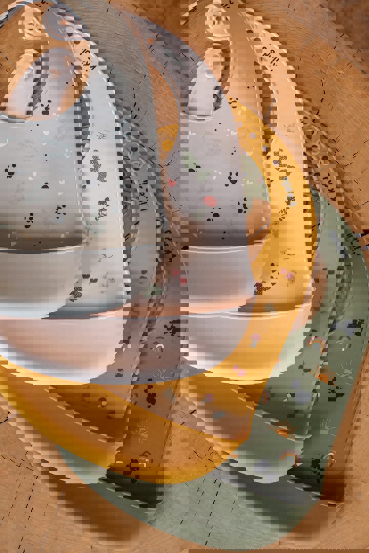 Silikon Lätzchen Hase Rosa 5