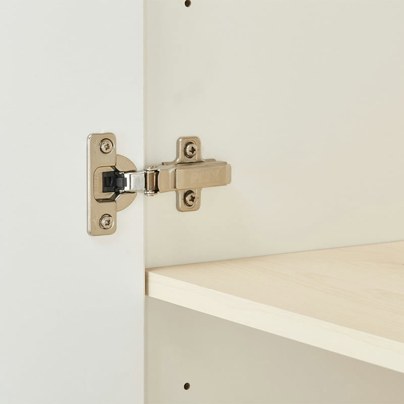 Kleiderschrank Ylvie 3-türig Weiss 10
