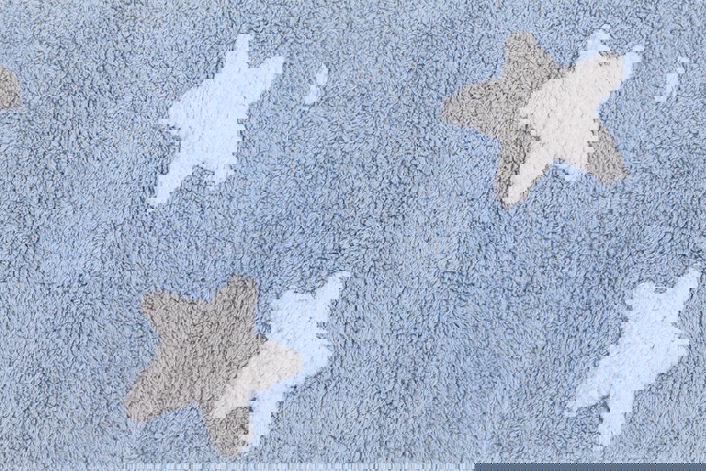 Teppich Stars Blau 3