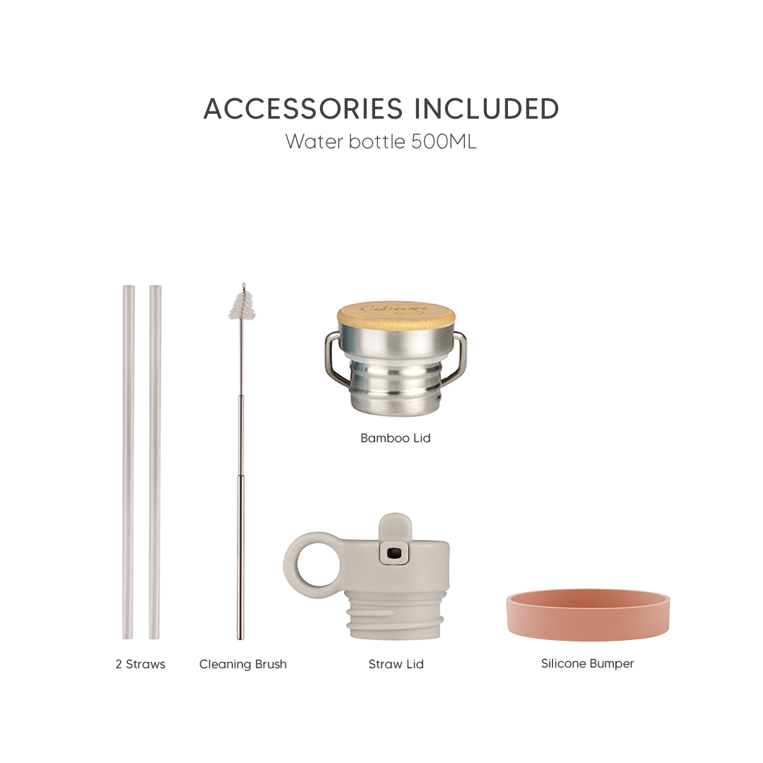 Trinkflasche Pink 500ml 6