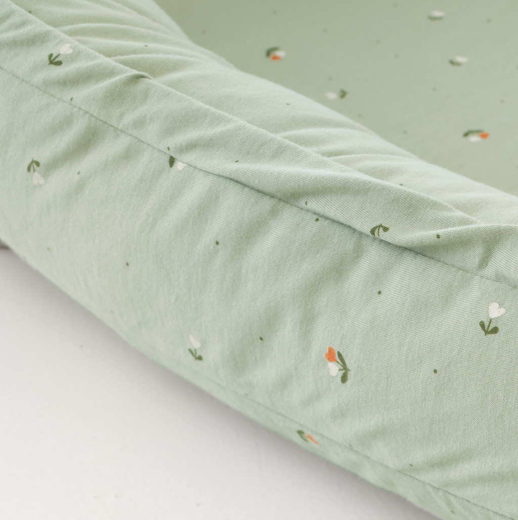 Babynest Premium Fiore Grün 2