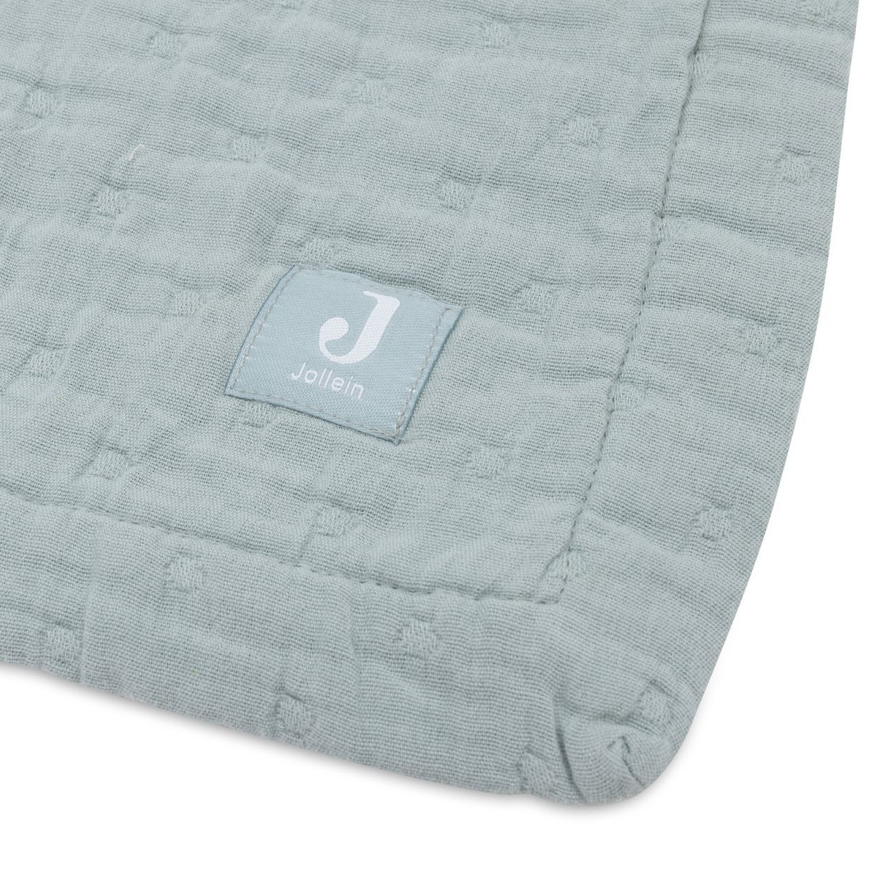 Babydecke Jacquard Sea Green 5