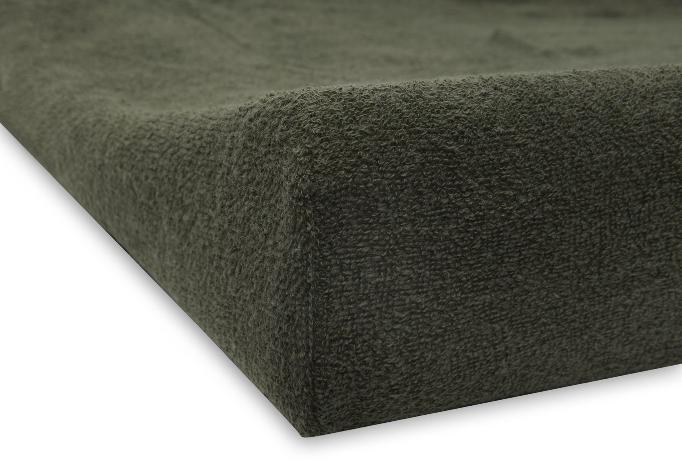 Wickelkissenbezug Frottee Ash Green Leaf 2er Pack 6