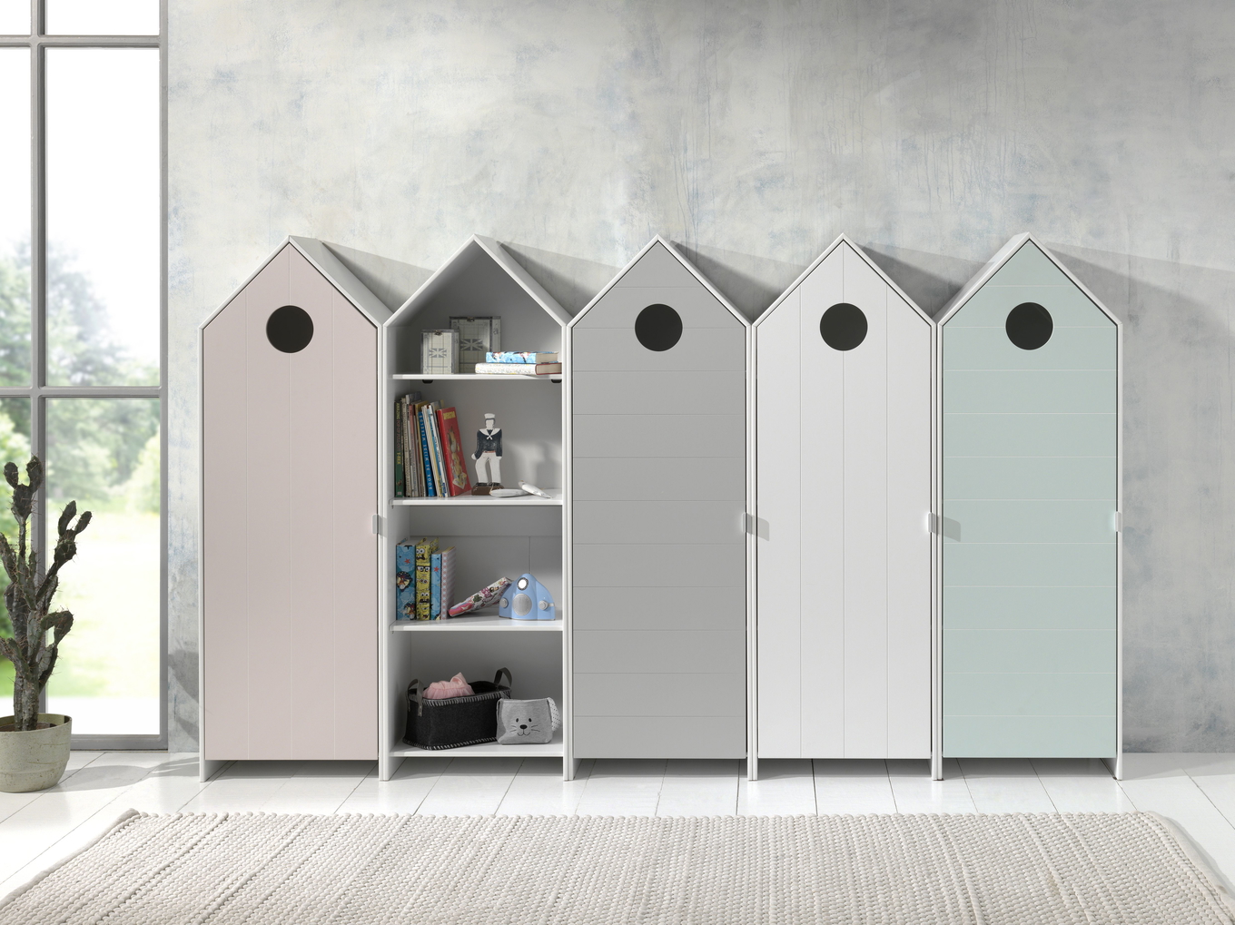 Regalschrank Casami 5-teilig Set 3