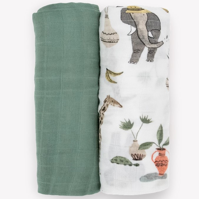 Pucktücher Safari Social II 2er-Set 7