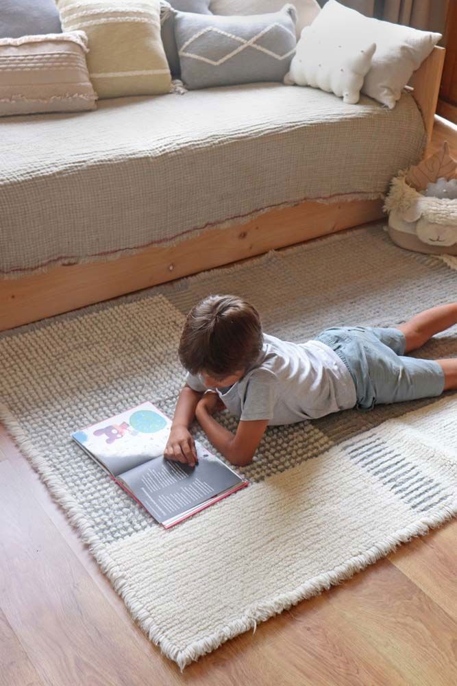 Teppich Kaia Rauch Blau 3