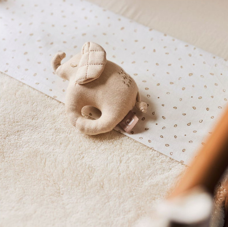 Babydecke Sherpa Oatmeal 3