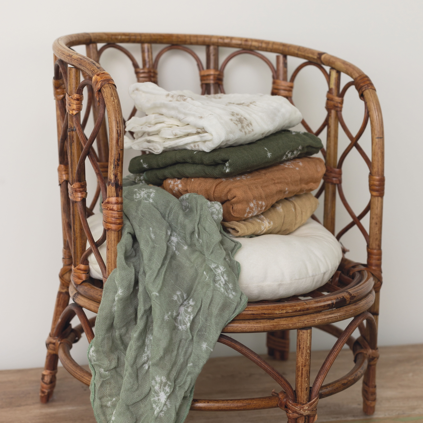 Gaze Spucktuch Moss 2