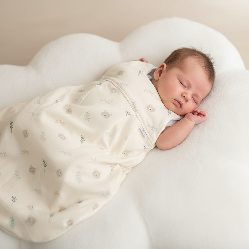 Schlafsack Satin Snoozy Bear, 50/56 2