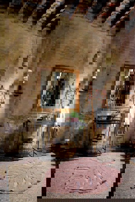 Teppich Monstera Vintage Nude, S #2