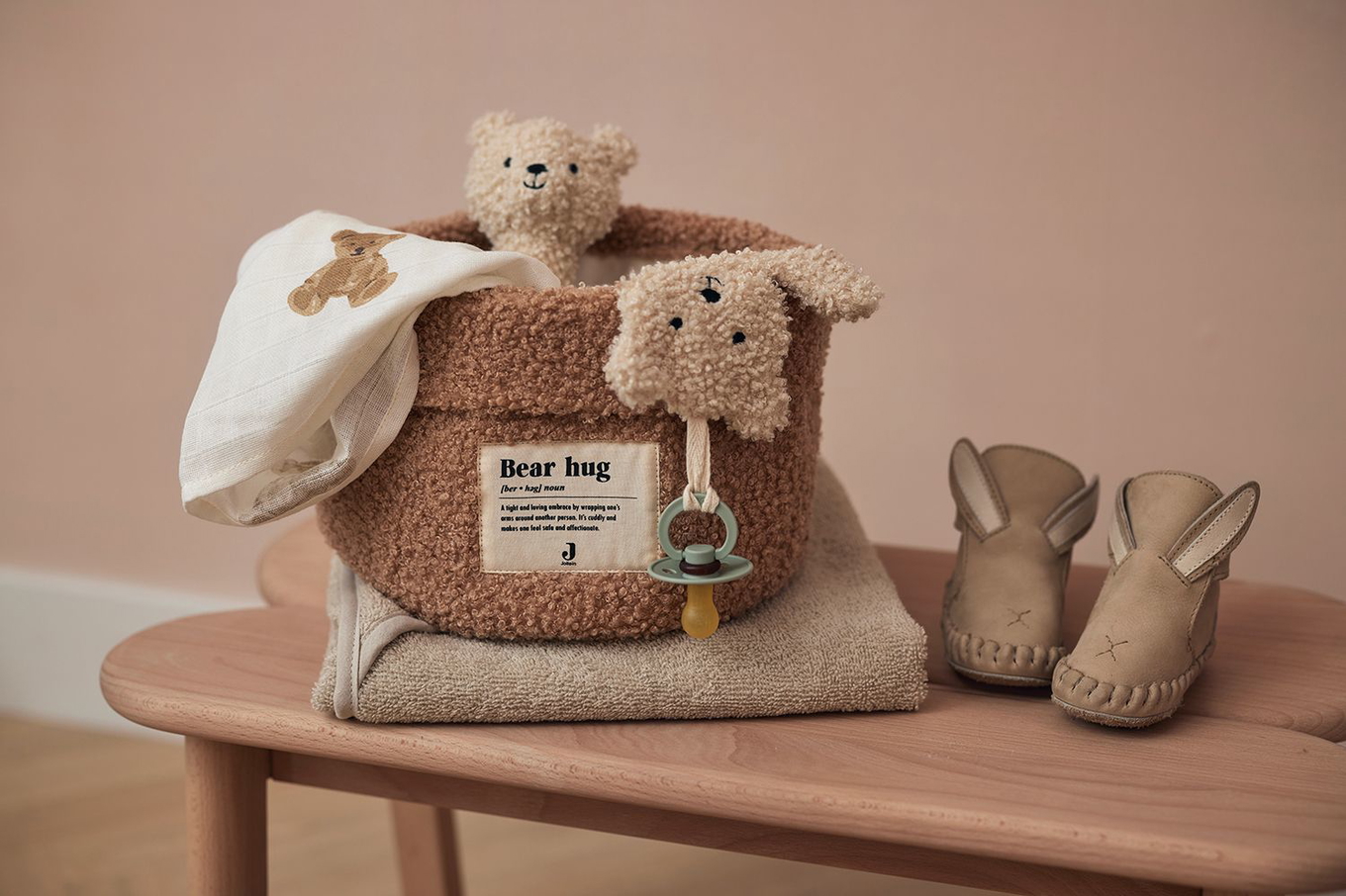 Pflegekörbchen Boucle Biscuit 6