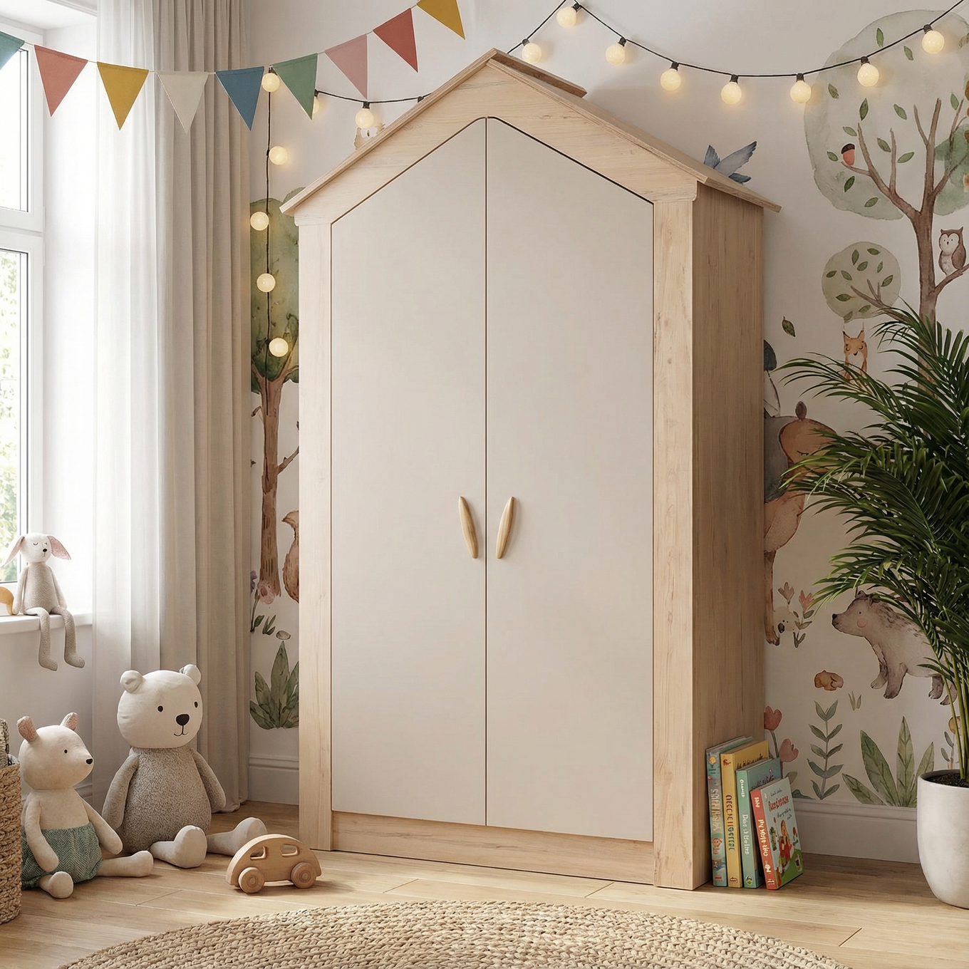 Kleiderschrank My House Natur, 2-türig #2
