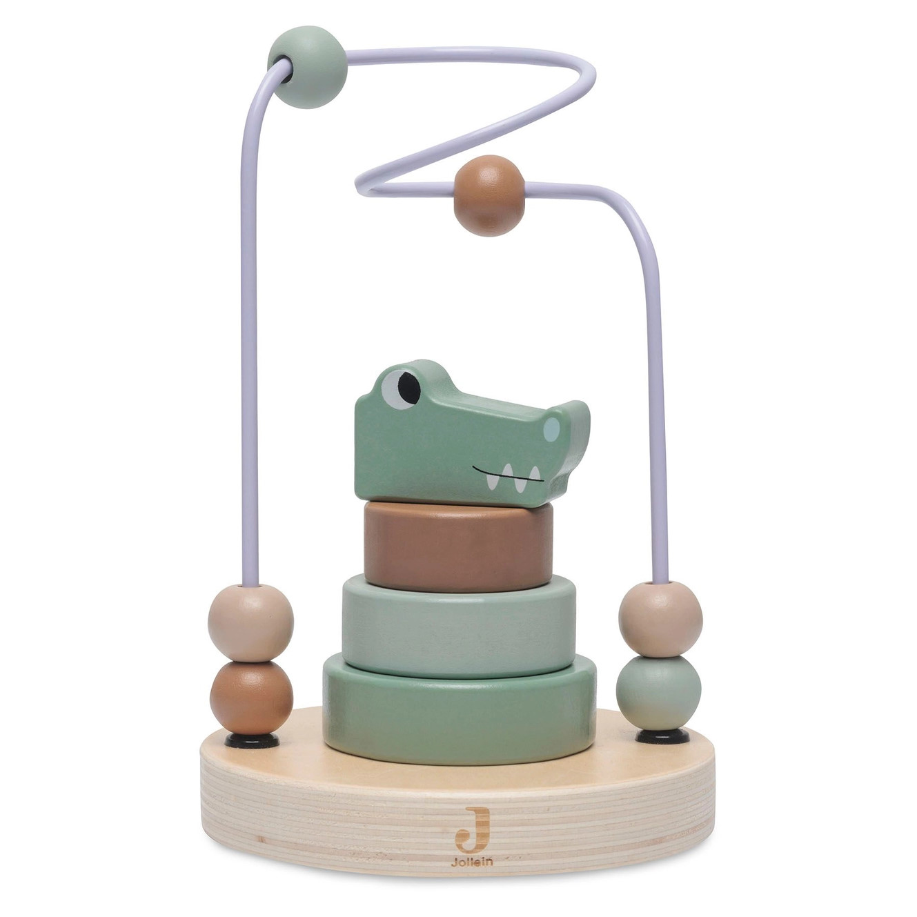 Aktivitätsspirale Aus Holz Krokodil 1