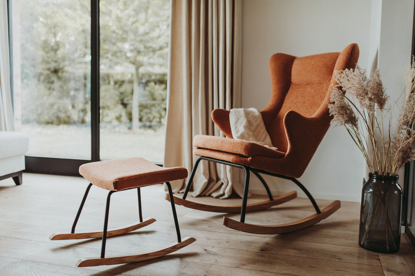 Hocker für Schaukelstuhl De Luxe Terra 2