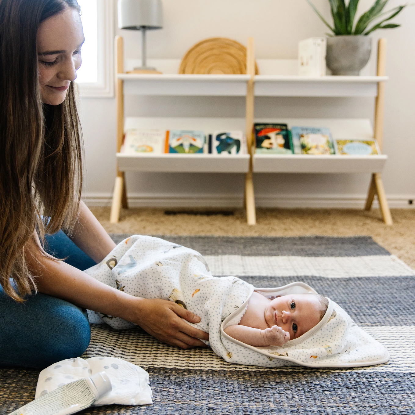 Kapuzenhandtuch Party Animals 5