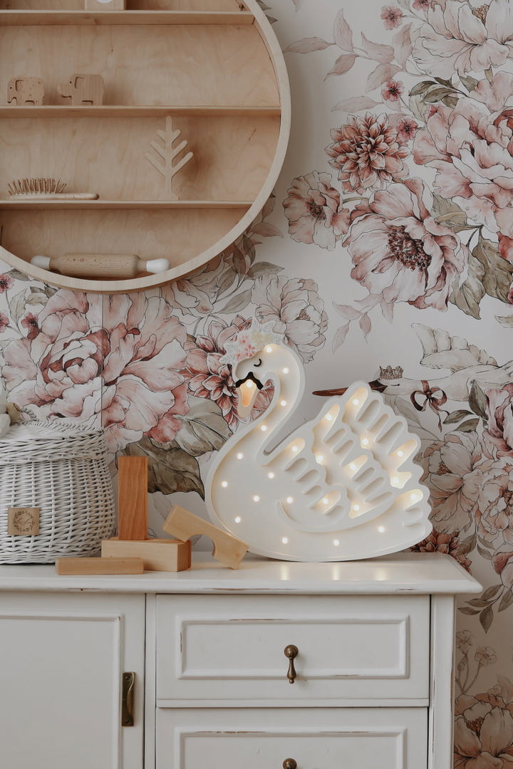 Nachtlampe Schwan 7