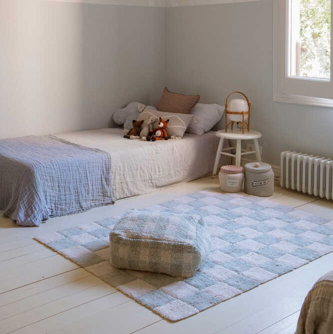 Teppich Kitchen Tiles Blue Sage #2