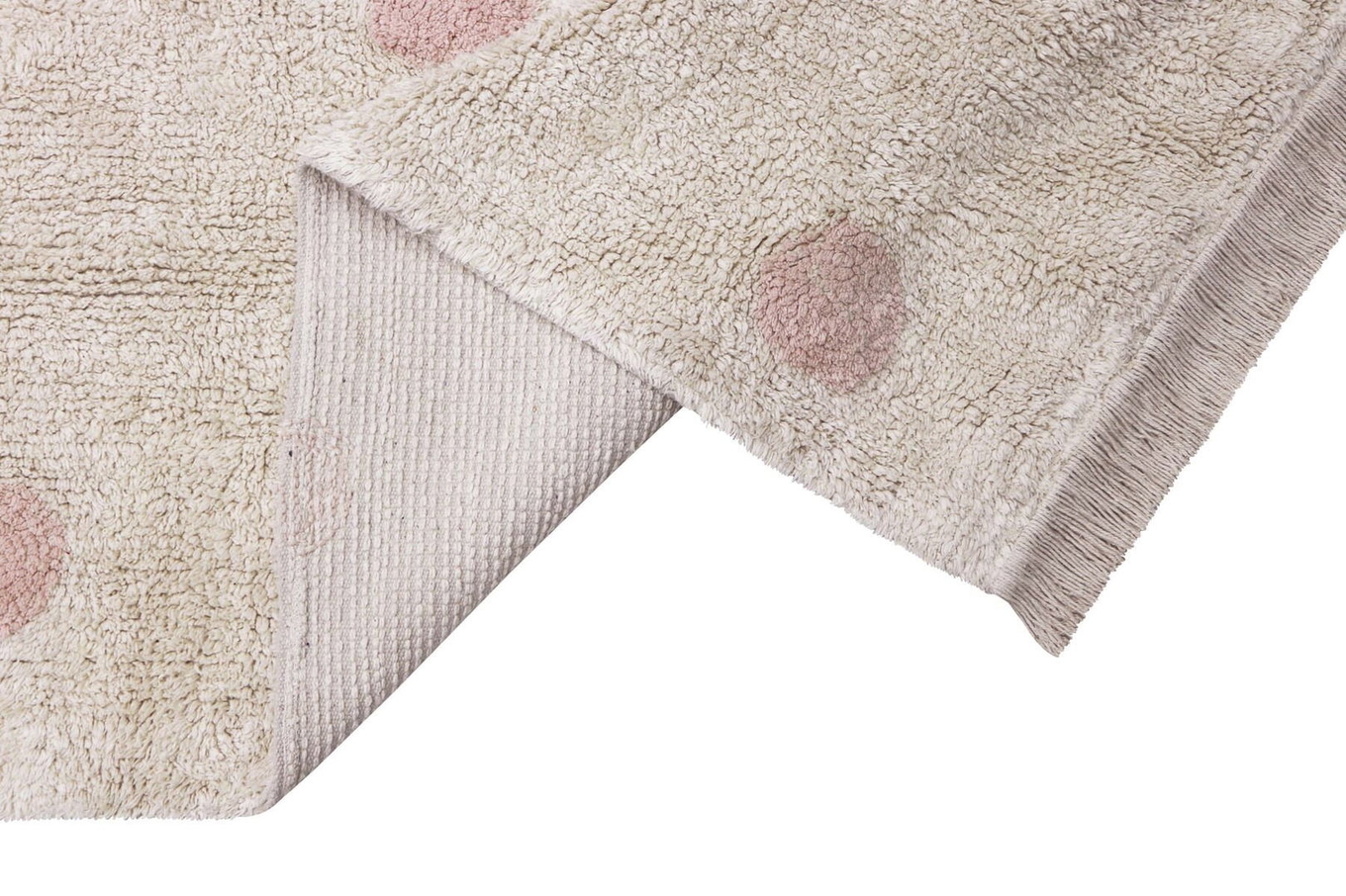 Teppich Hippy Dots Rosa 4