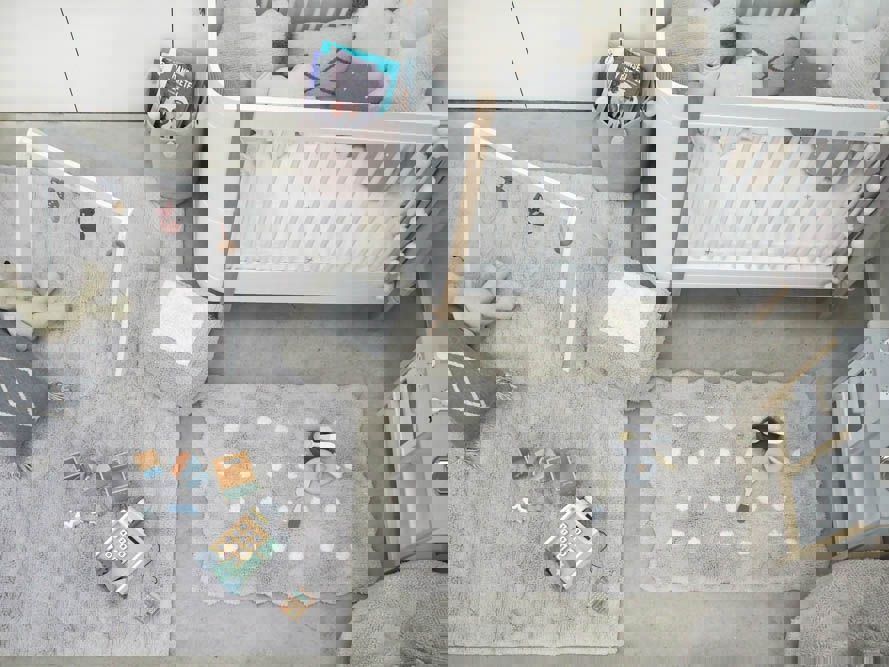 Teppich Biscuit Mini Grau 5