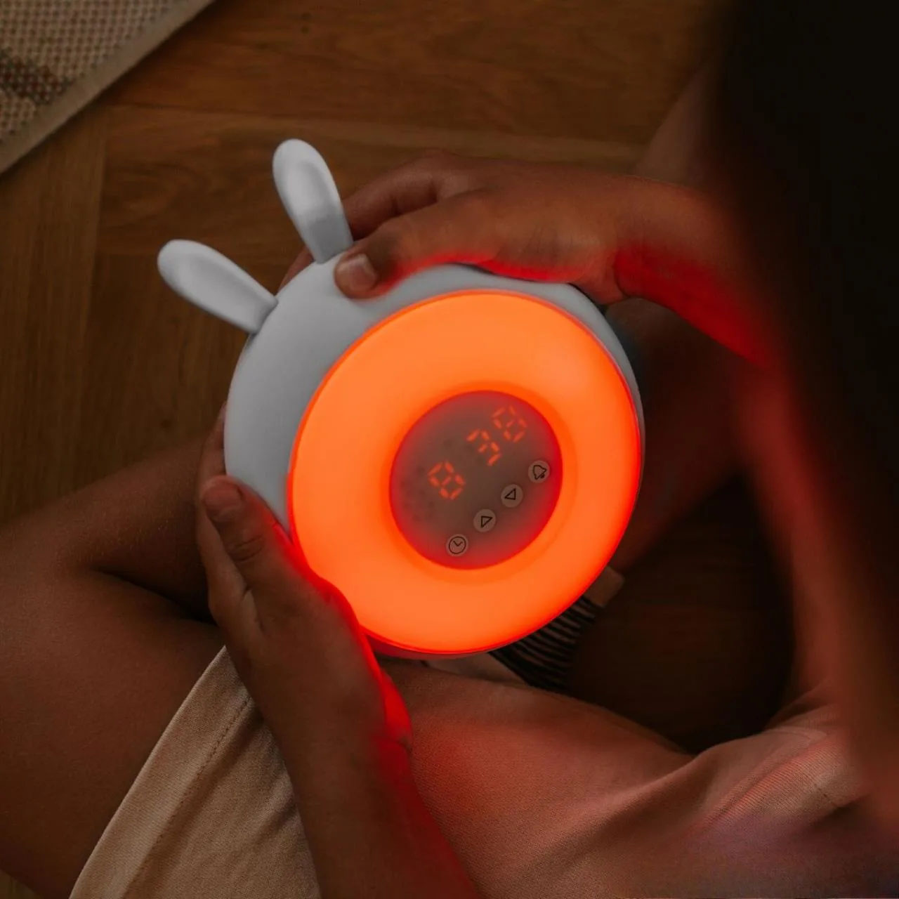 Wecker / LED Lampe Hase #2