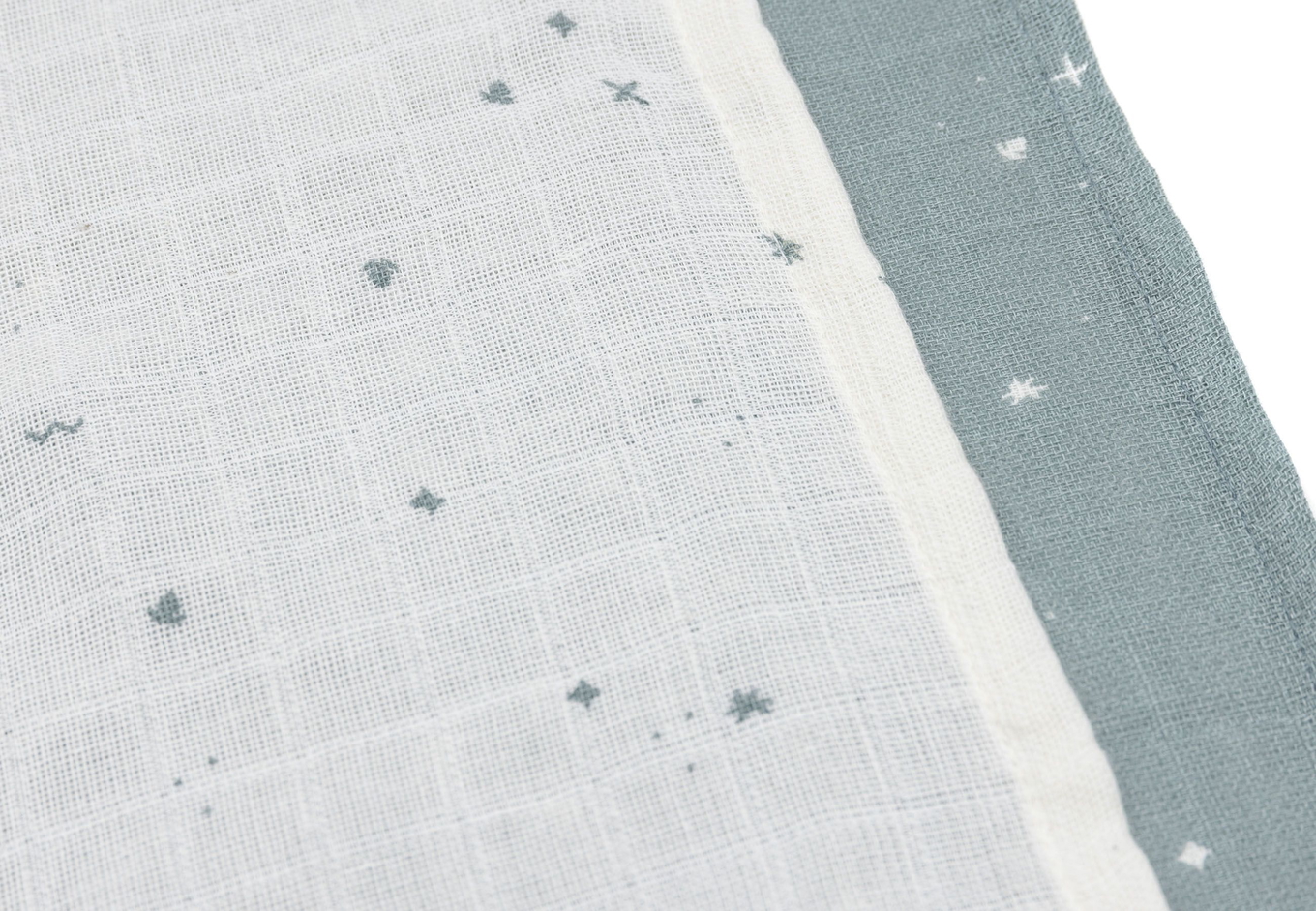 Spucktücher Twinkling 3er Set Grün 3