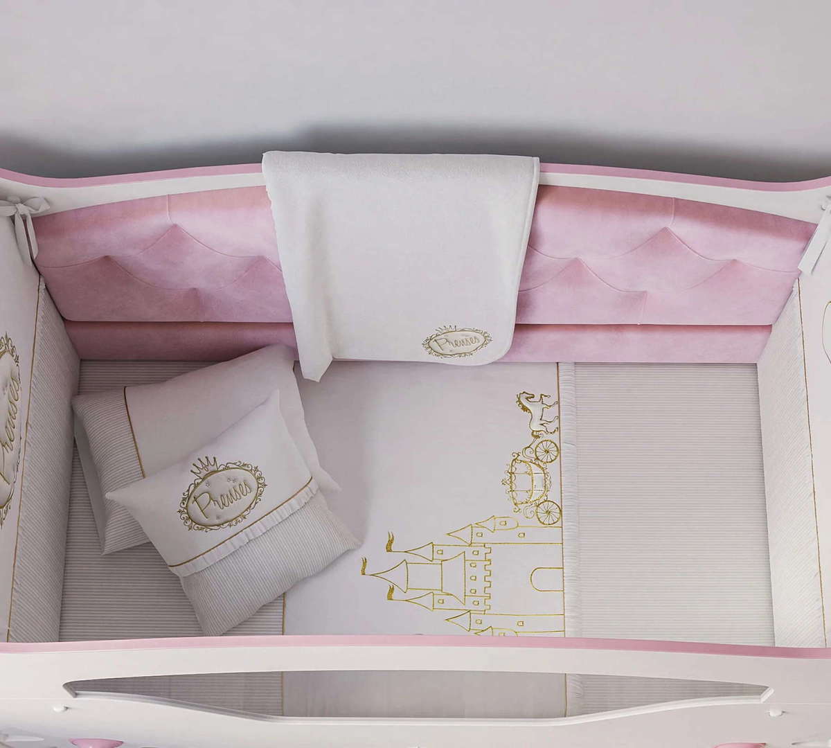 Textil-Set Princess Baby 70x130/140cm 3