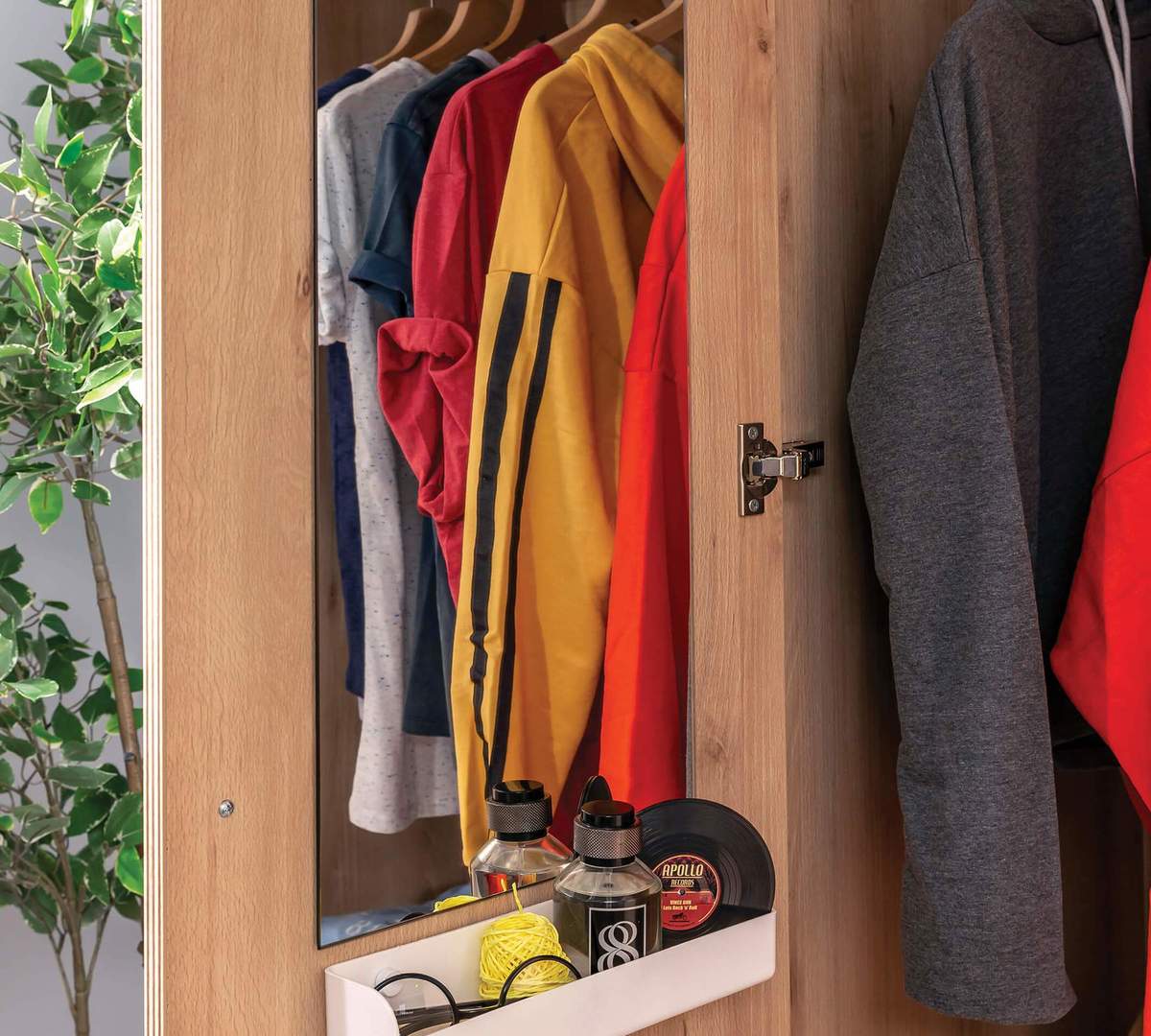 Kleiderschrank Modera 3-türig 5