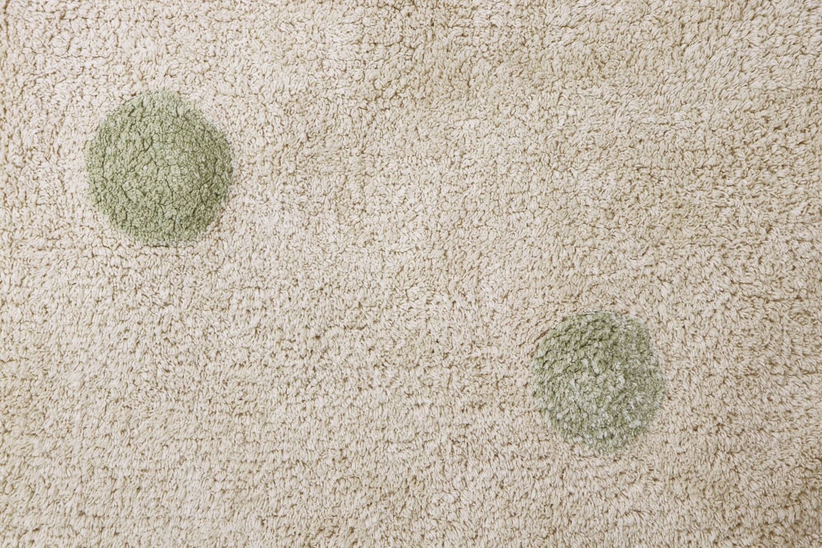 Teppich Hippy Dots Olive 5