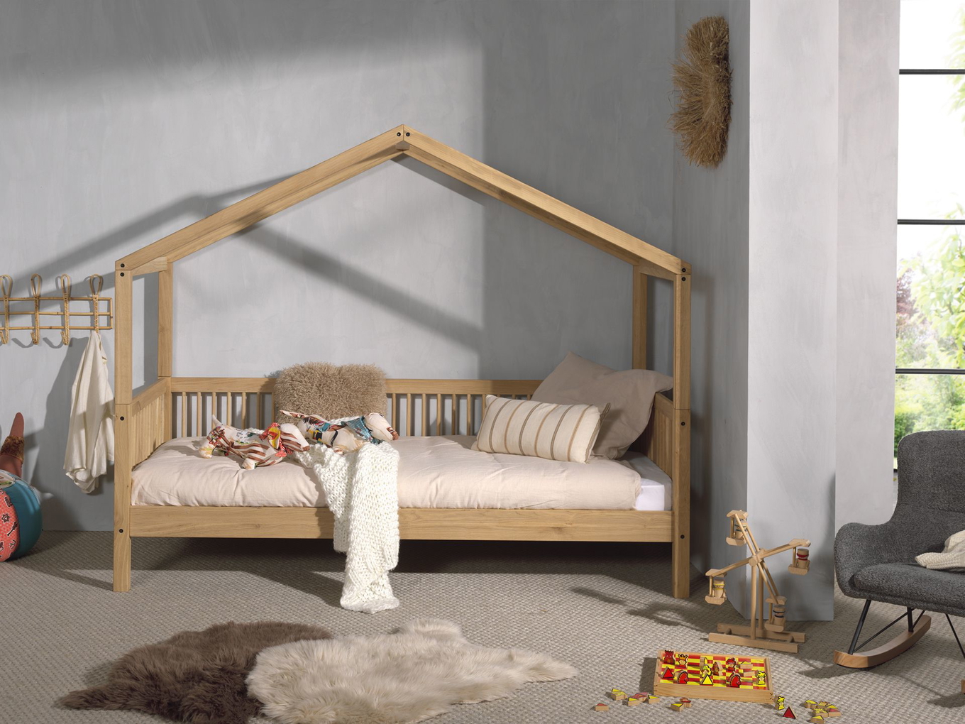 Hausbett Forrest Holz 3