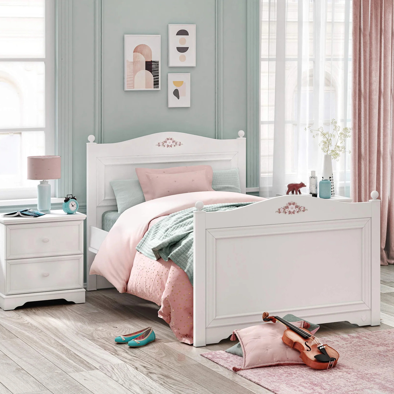 Bett Rustik Standard, 100 x 200 cm #2