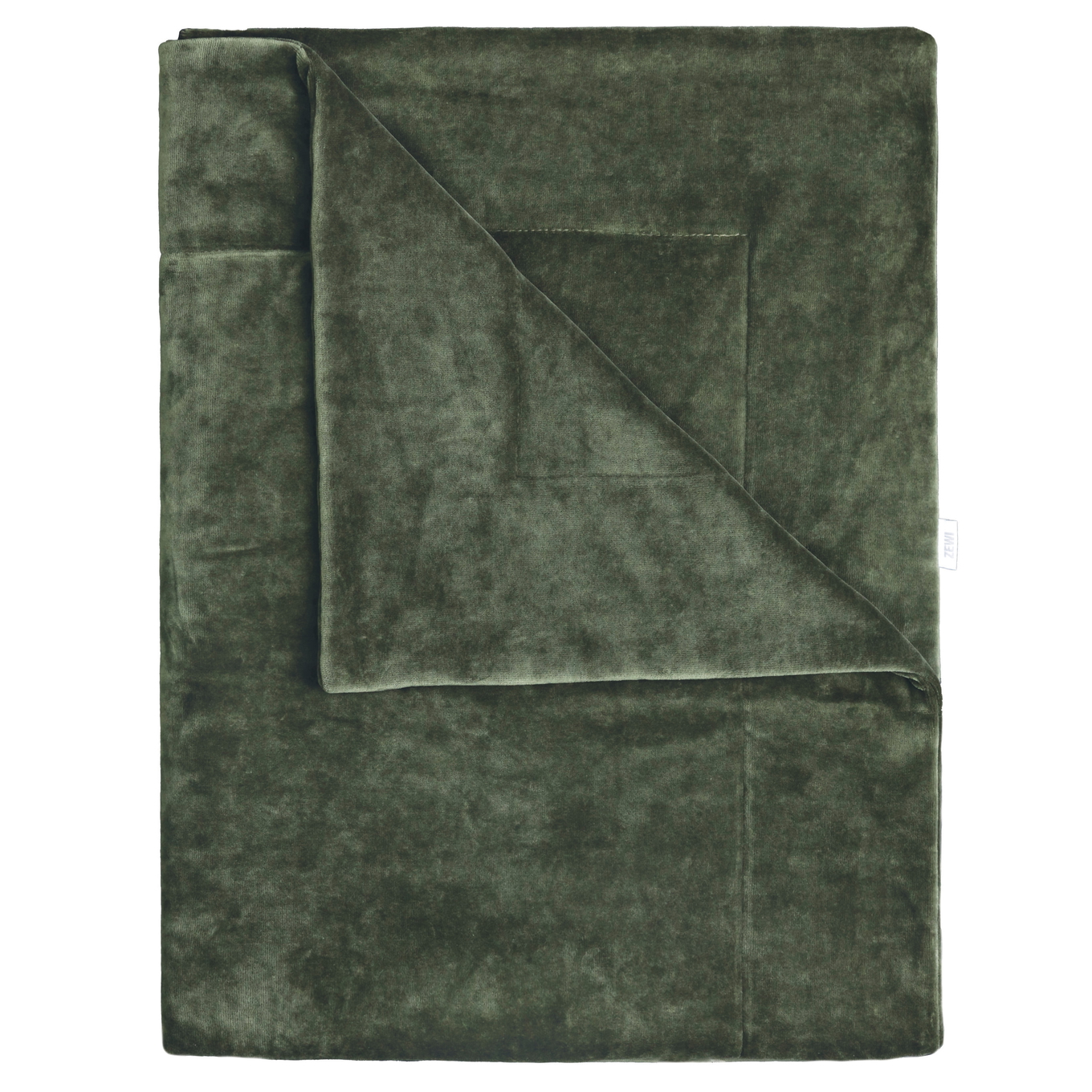 Babydecke Samt Moss 1