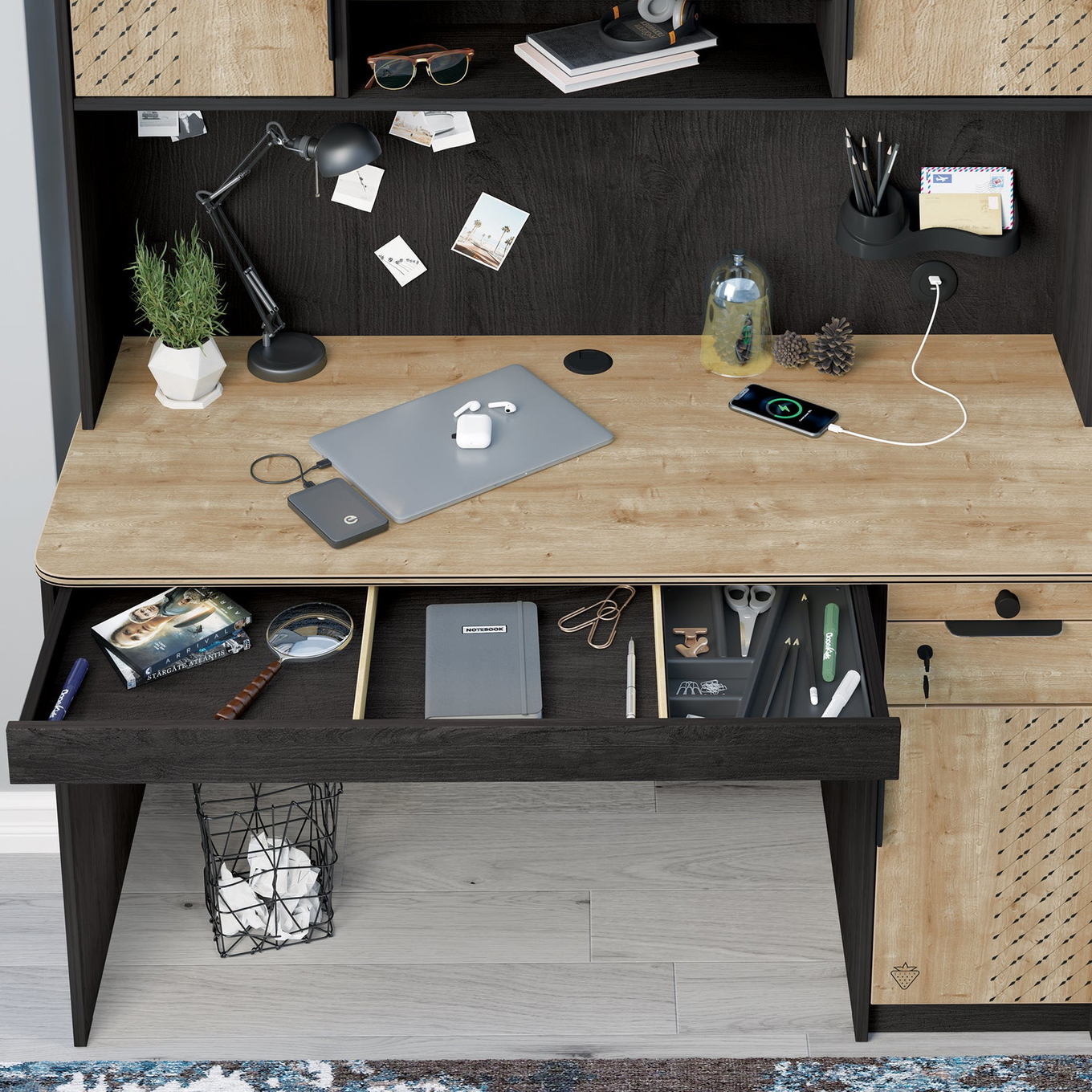 Schreibtisch Black 3