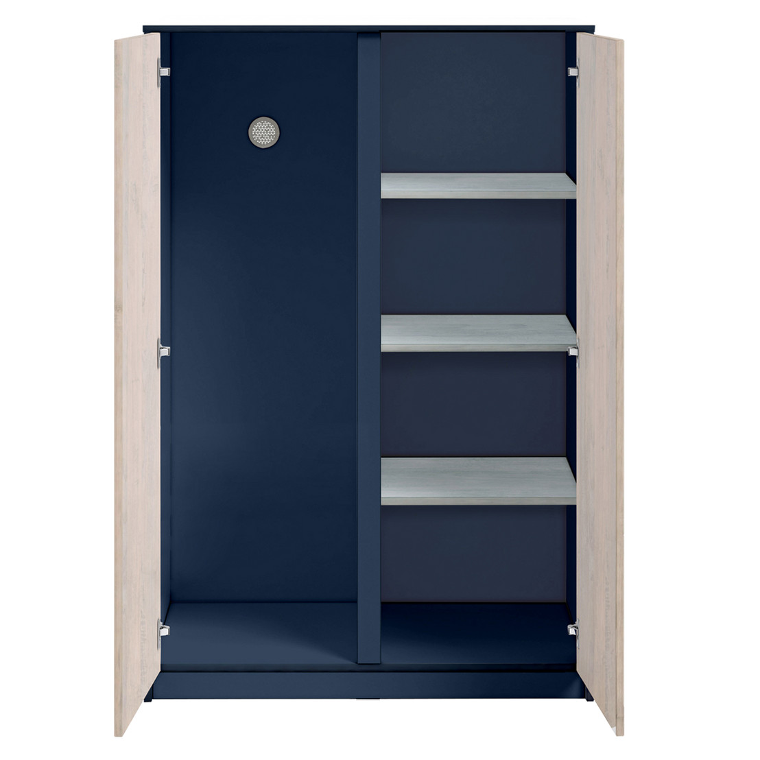 Kleiderschrank Studio Trio 2-türig Tief 3