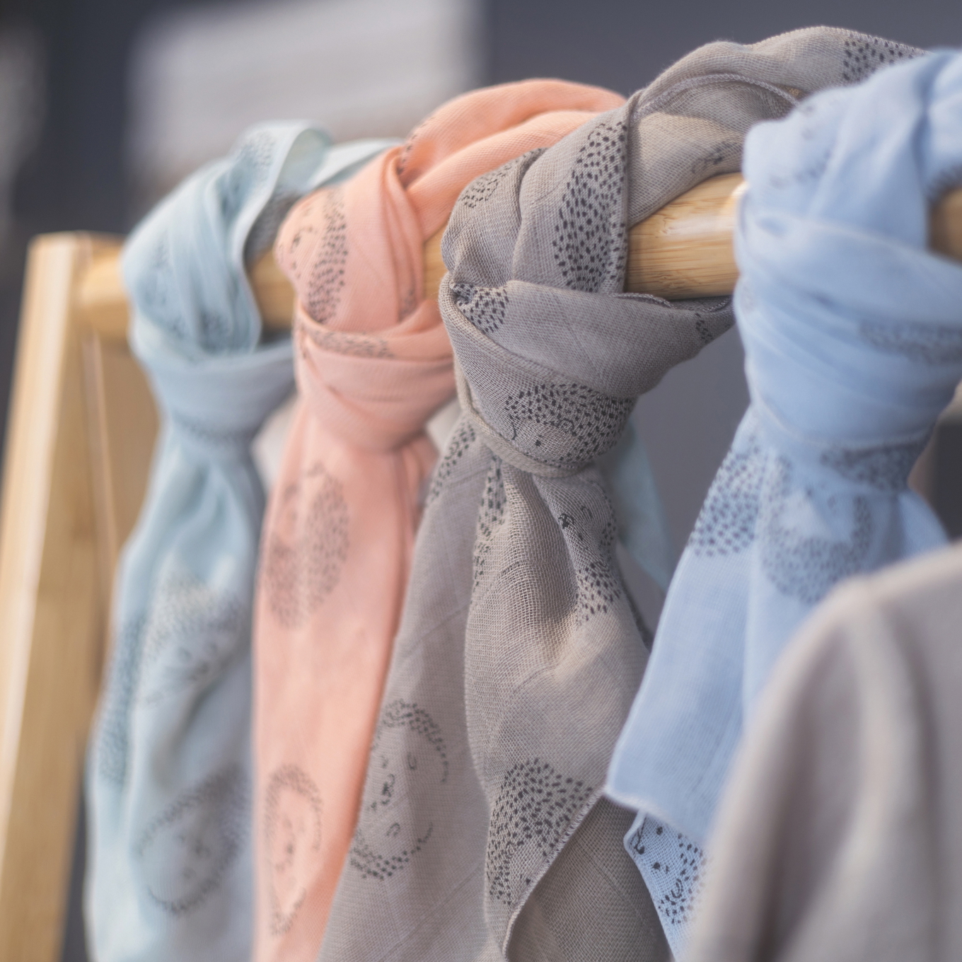 Gaze Spucktuch Sky Blue 2