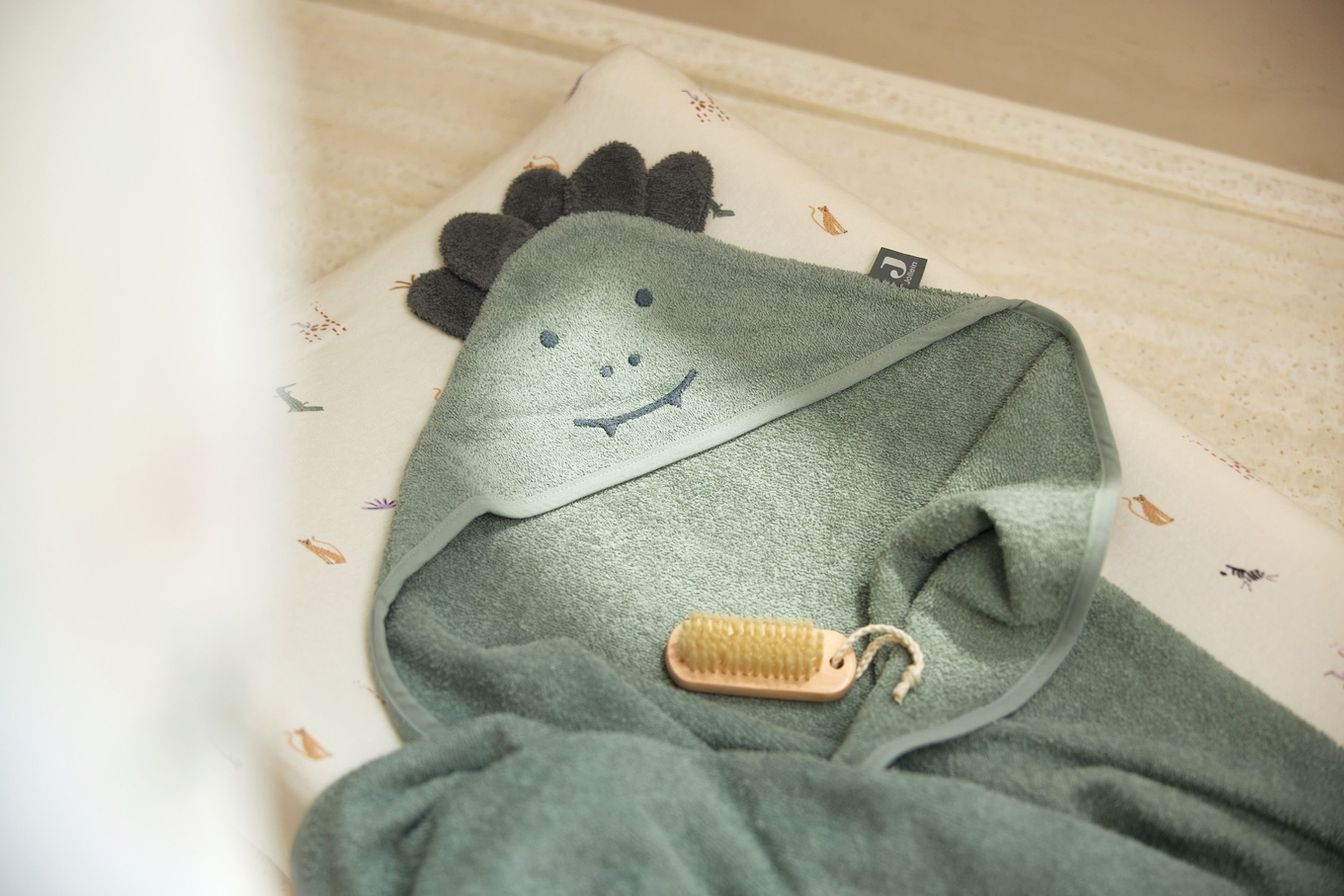 Kapuzenhandtuch Frottee Krokodil 7