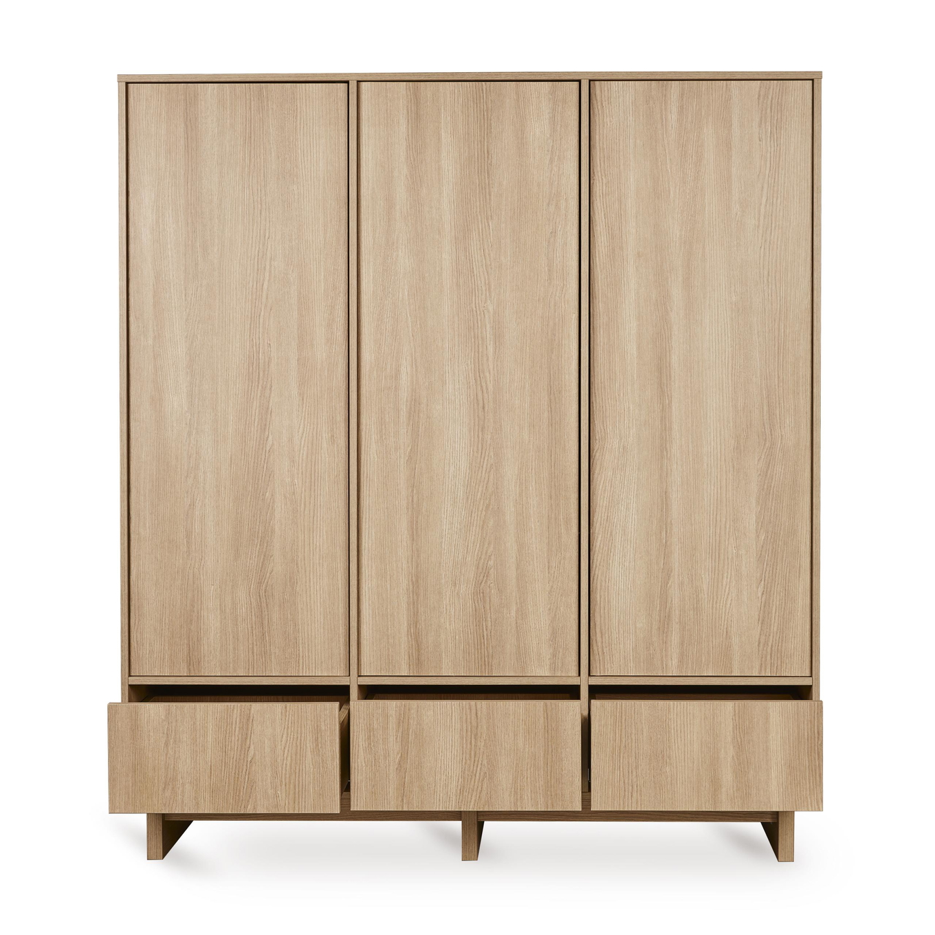 Kleiderschrank Kyo Honey Ash, 3-türig 4