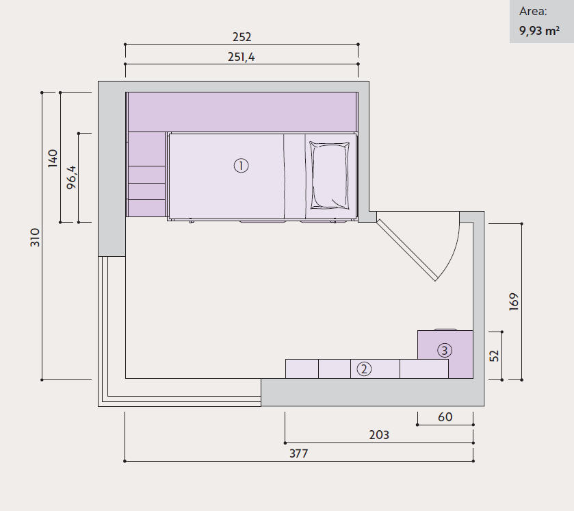 Kinderzimmer Bloom Dreamy Set 8