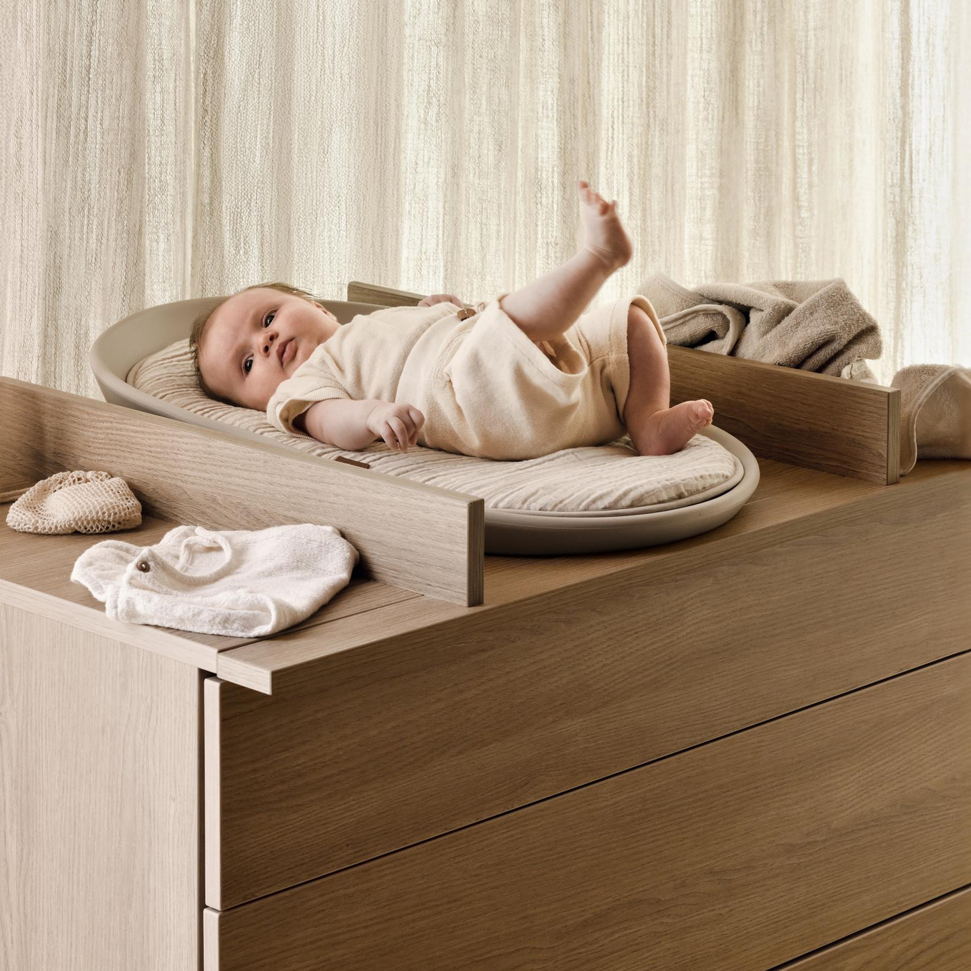 Wickelauflage Natural Mamee Stripes #2