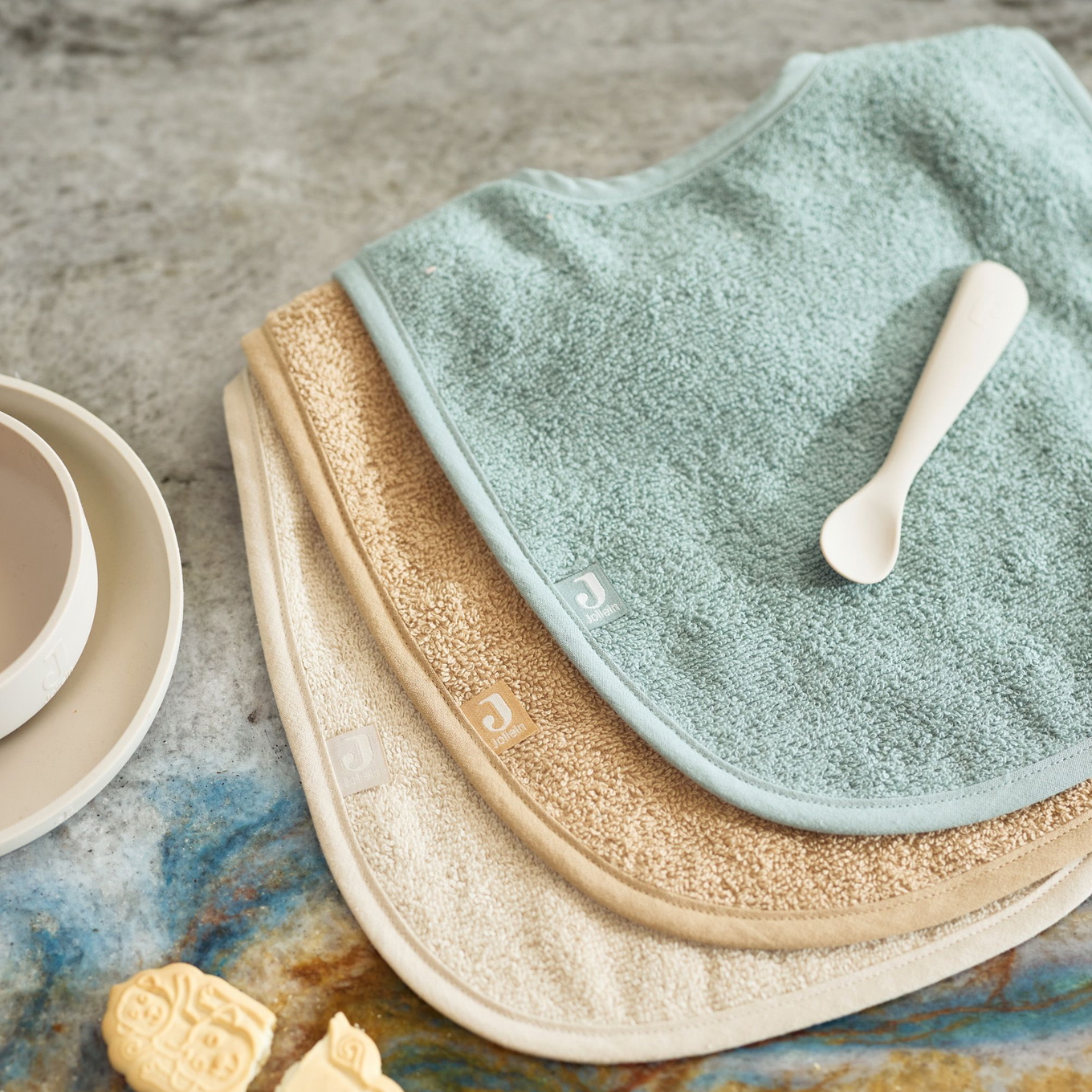 Lätzchen Frottee Sea Green 2